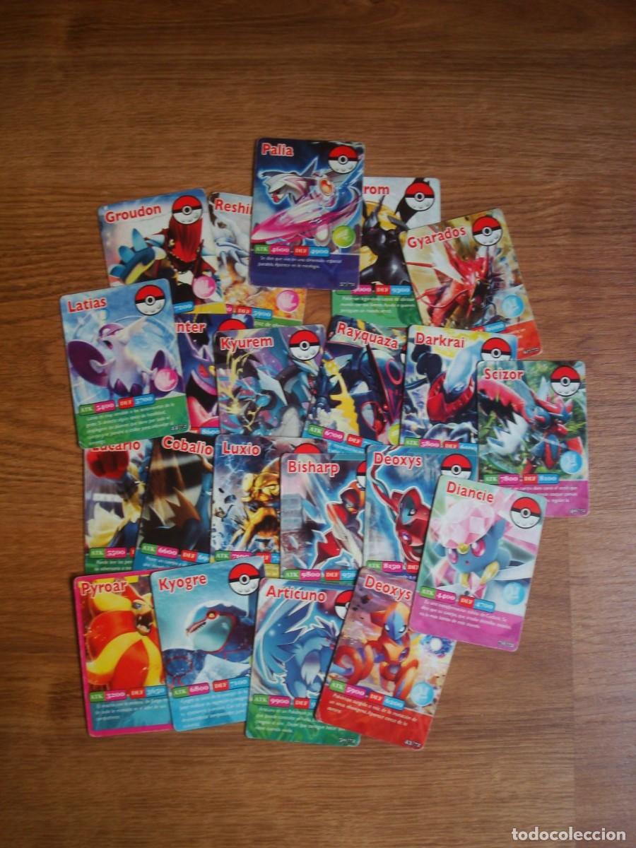 Trading cards: Lote 21 cartas Pokemon Go cromos cards