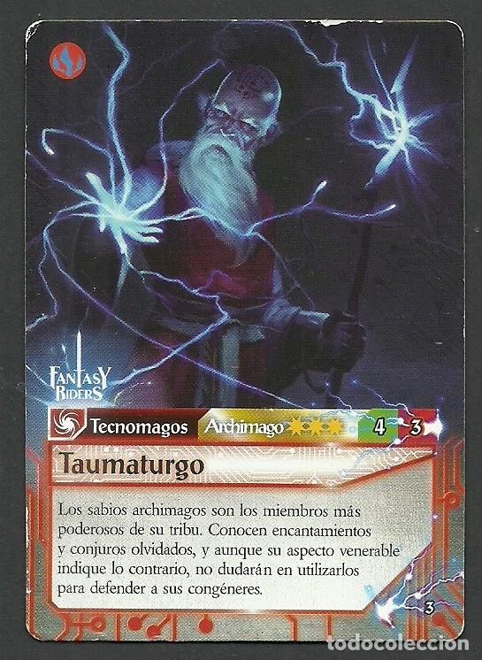 Trading cards: Fantasy Riders #3. Taumaturgo. Panini 2018. Carta