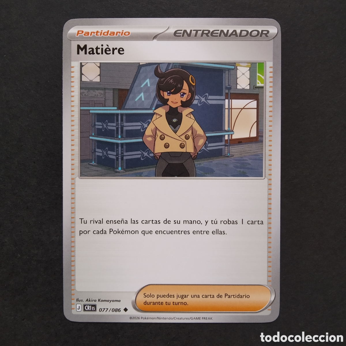 Trading cards: CARTA TCG - N&ordm; 077 - MATI&Egrave;RE - CAOS CRECIENTE - POK&Eacute;MON - EN ESPA&Ntilde;OL