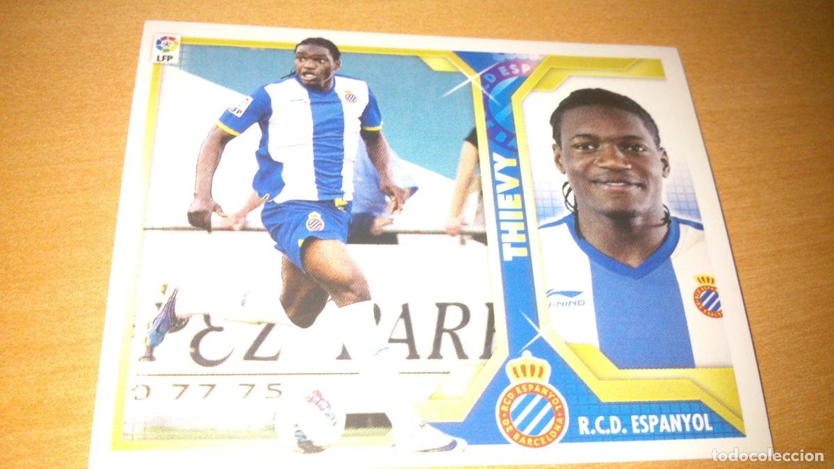 Trading cards: TEMPORADA 2011 2012 11 12 COLOCA ESPA&Ntilde;OL 16 B 16B THIEVY NUEVO SIN PEGAR
