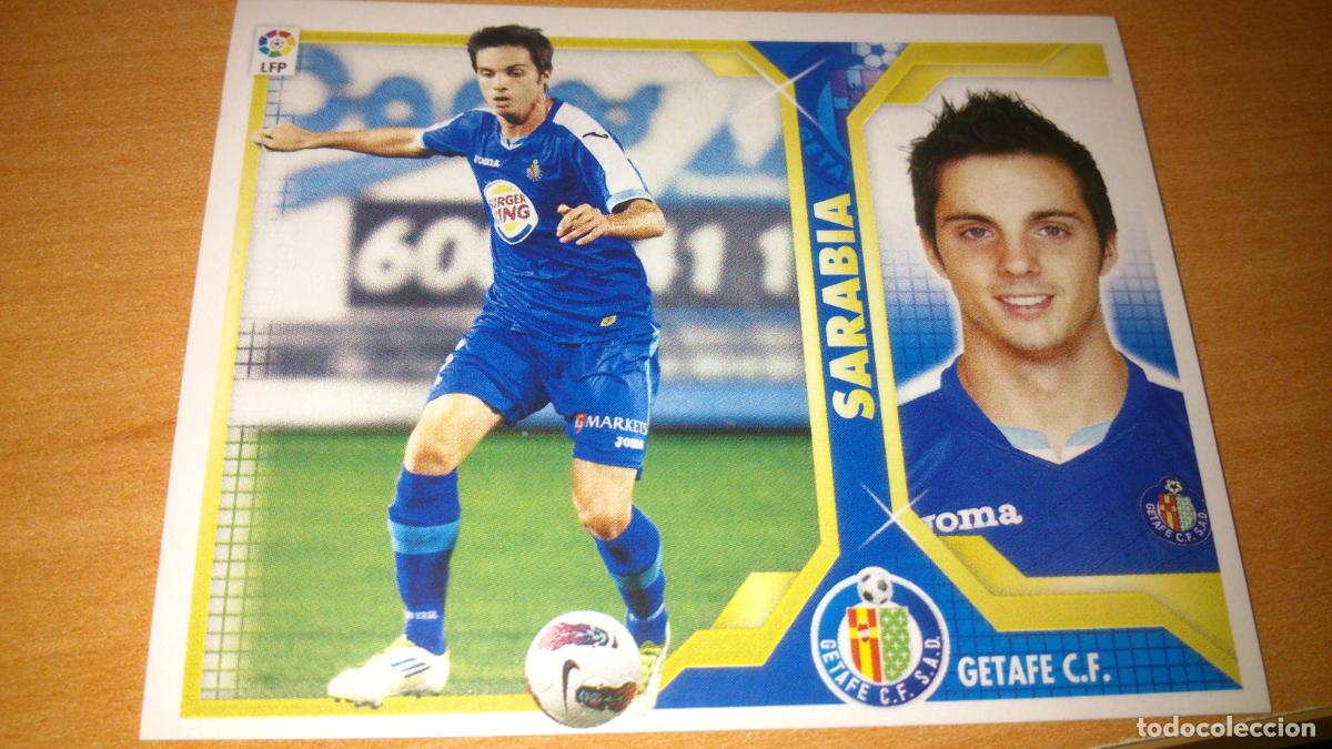 Trading cards: TEMPORADA 2011 2012 11 12 COLOCA GETAFE 16 B 16B SARABIA NUEVO SIN PEGAR