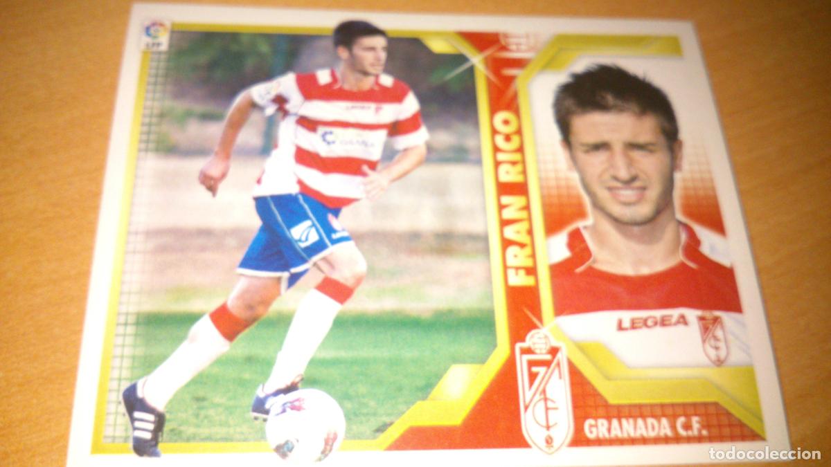 Trading cards: TEMPORADA 2011 2012 11 12 COLOCA GRANADA 12 B 12B FRAN RICO NUEVO SIN PEGAR