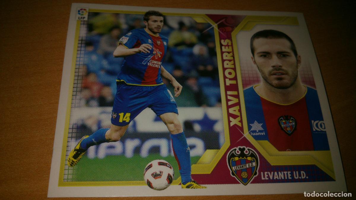 Trading cards: TEMPORADA 2011 2012 11 12 COLOCA LEVANTE 11 B 11B XAVI TORRES NUEVO SIN PEGAR