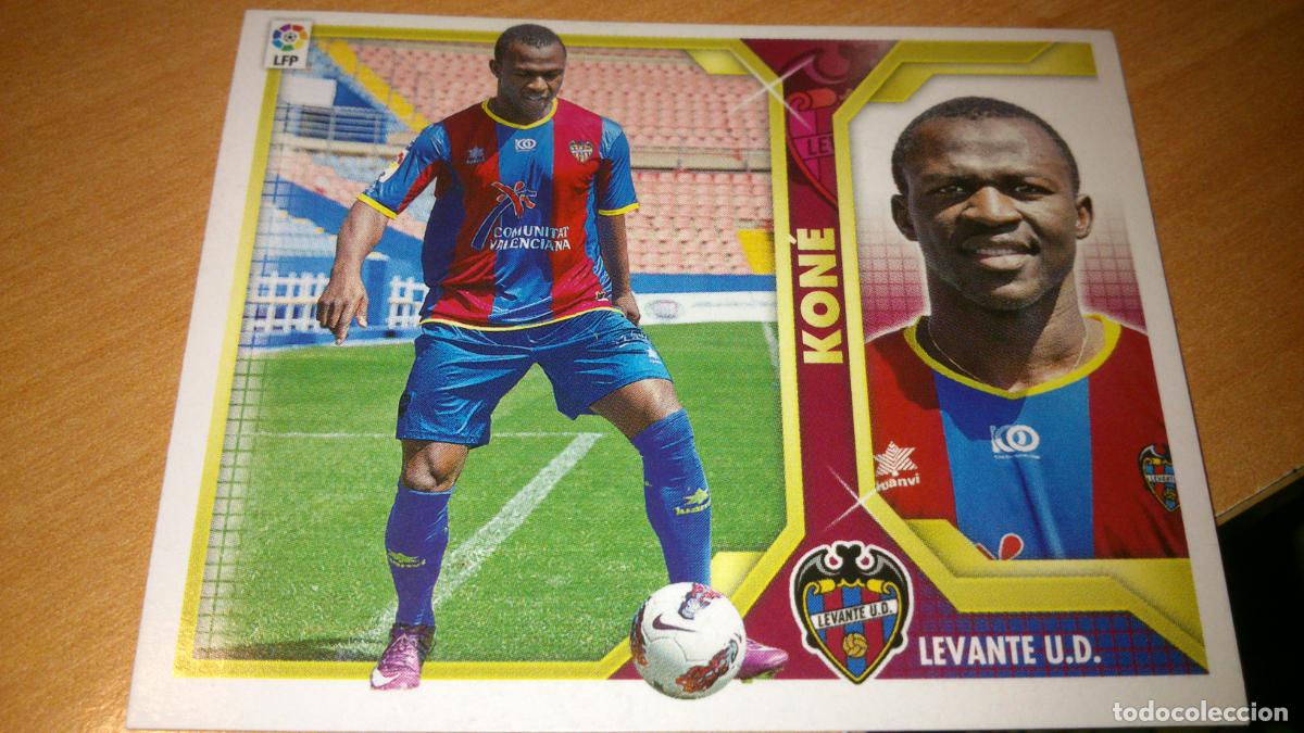 Trading cards: TEMPORADA 2011 2012 11 12 COLOCA LEVANTE 16 B 16B KONE NUEVO SIN PEGAR