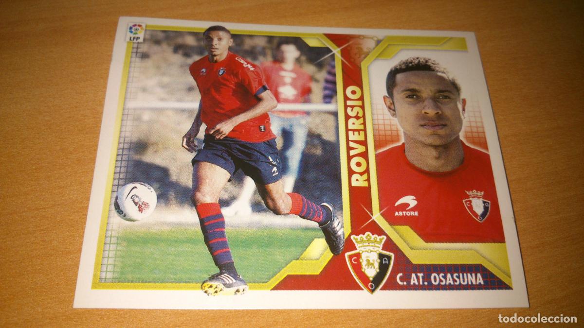 Trading cards: TEMPORADA 2011 2012 11 12 COLOCA OSASUNA 4 B 4B ROVERSIO NUEVO SIN PEGAR