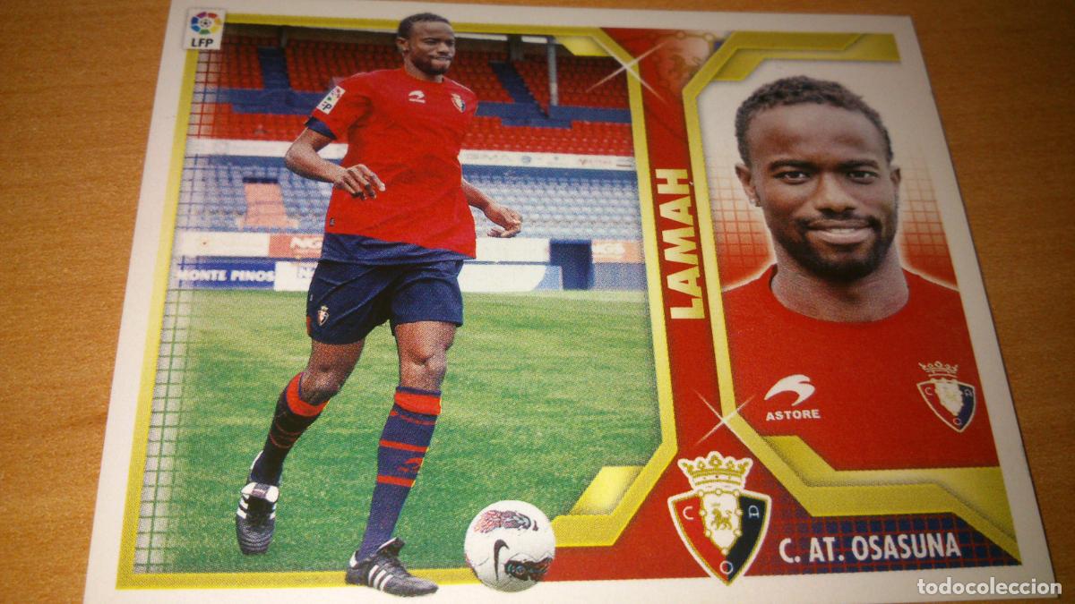 Trading cards: TEMPORADA 2011 2012 11 12 COLOCA OSASUNA 10 C 10C LAMAH NUEVO SIN PEGAR