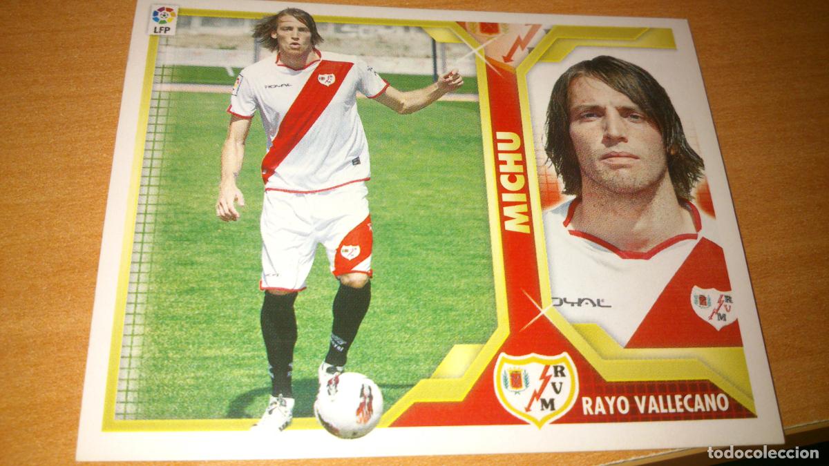 Trading cards: TEMPORADA 2011 2012 11 12 COLOCA RAYO VALLECANO 13 B 13B MICHU NUEVO SIN PEGAR