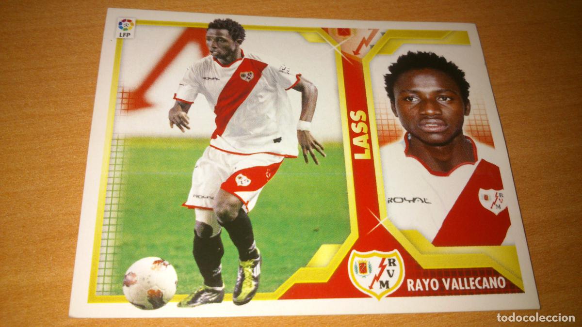 Trading cards: TEMPORADA 2011 2012 11 12 COLOCA RAYO VALLECANO 16 B 16B LASS NUEVO SIN PEGAR