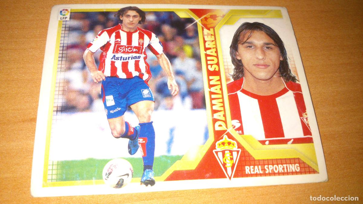 Trading cards: TEMPORADA 2011 2012 11 12 COLOCA SPORTING DE GIJON 4 B 4B DAMIAN SUAREZ NUEVO SIN PEGAR