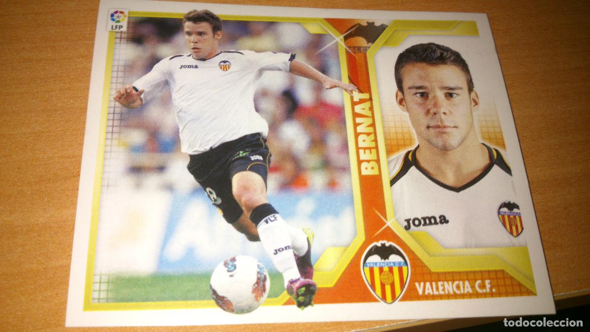 Trading cards: TEMPORADA 2011 2012 11 12 COLOCA VALENCIA 13 B 13B BERNAT NUEVO SIN PEGAR
