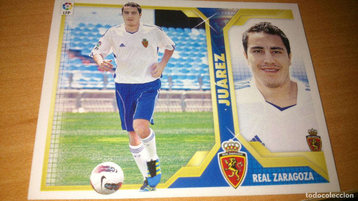 Trading cards: TEMPORADA 2011 2012 11 12 COLOCA ZARAGOZA 3 B 3B JUAREZ NUEVO SIN PEGAR