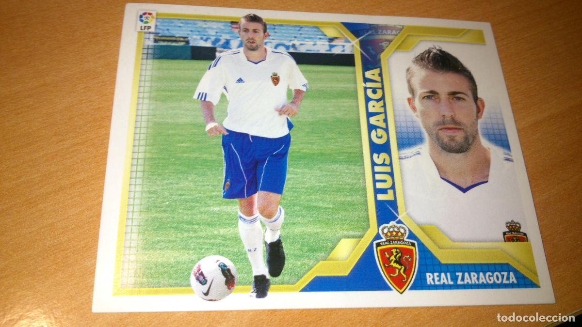 Trading cards: TEMPORADA 2011 2012 11 12 COLOCA ZARAGOZA 15 B 15B LUIS GARCIA NUEVO SIN PEGAR