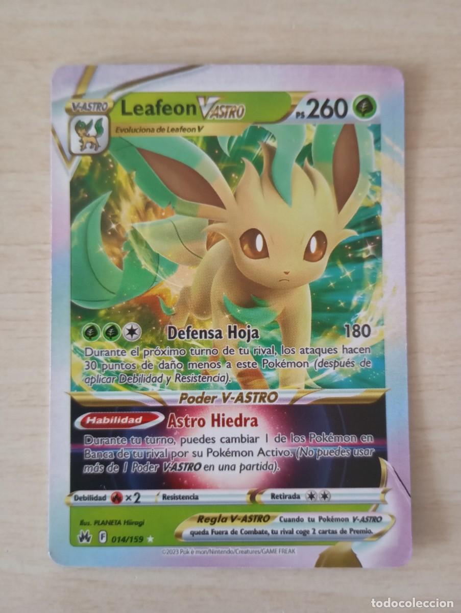 Trading cards: Carta Pok&eacute;mon Leafeon VASTRO Proxy - Foto 1