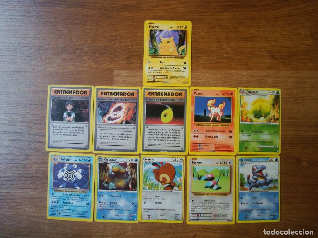 Trading cards: Lote 11 cartas Pokemon Evolutions con Pikachu (Evoluciones) 2016-2017 cromos cards