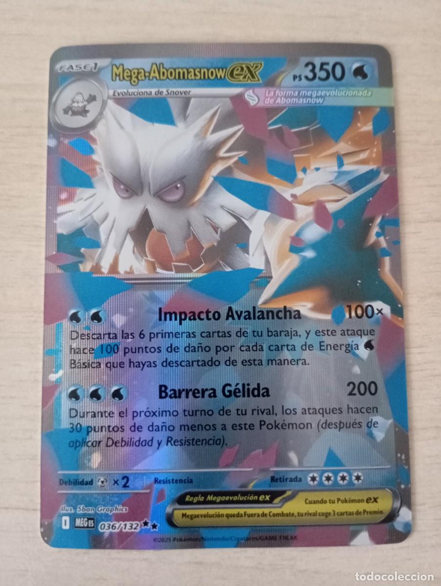 Trading cards: Carta Pok&eacute;mon Mega-Abomasnow ex Holo Proxy
