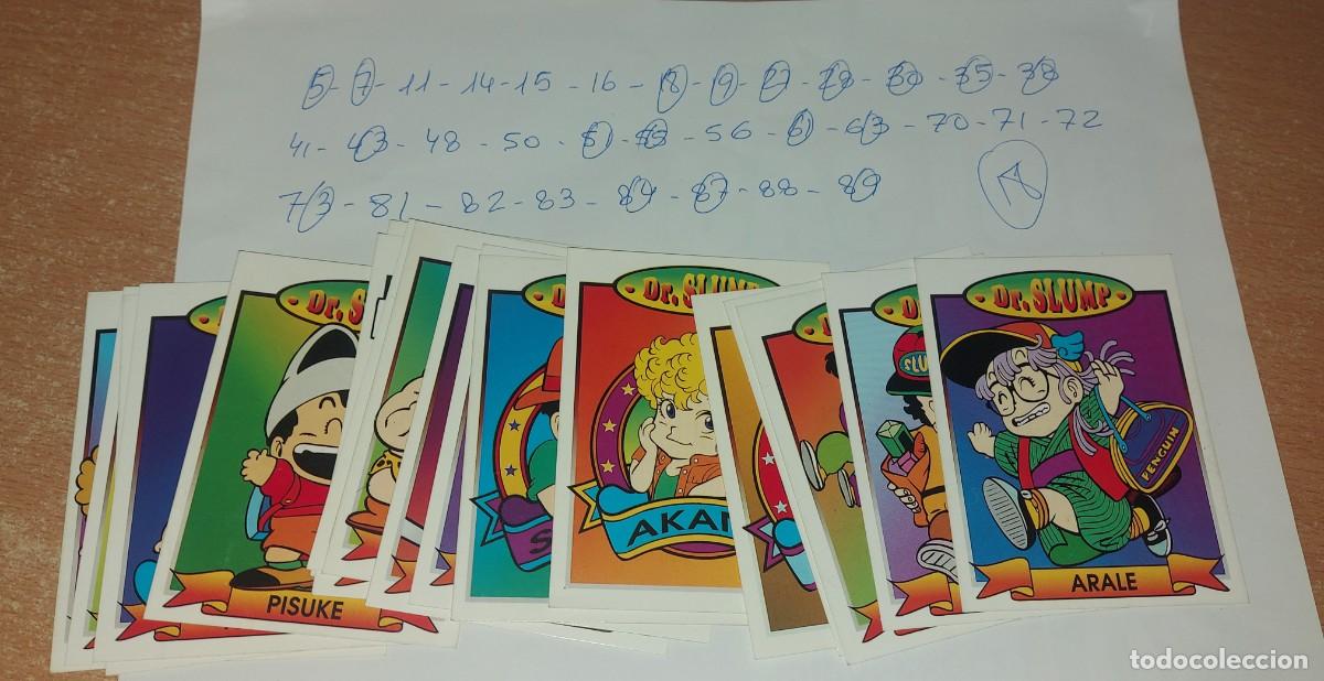 Trading cards: Lote reservado A*****4 18 cards dr. Slump