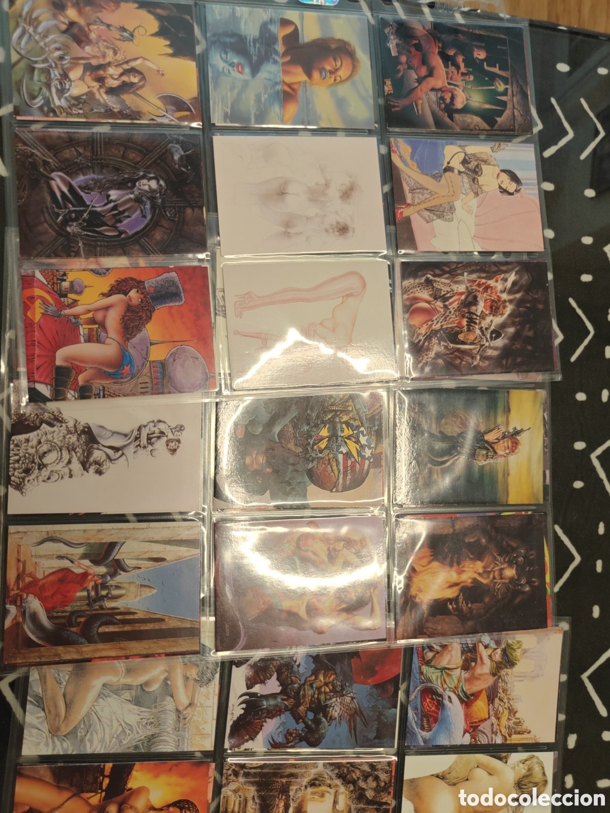 Trading cards: The Art of Heavy Metal &ndash; 90 Original Cards &ndash; Set completo