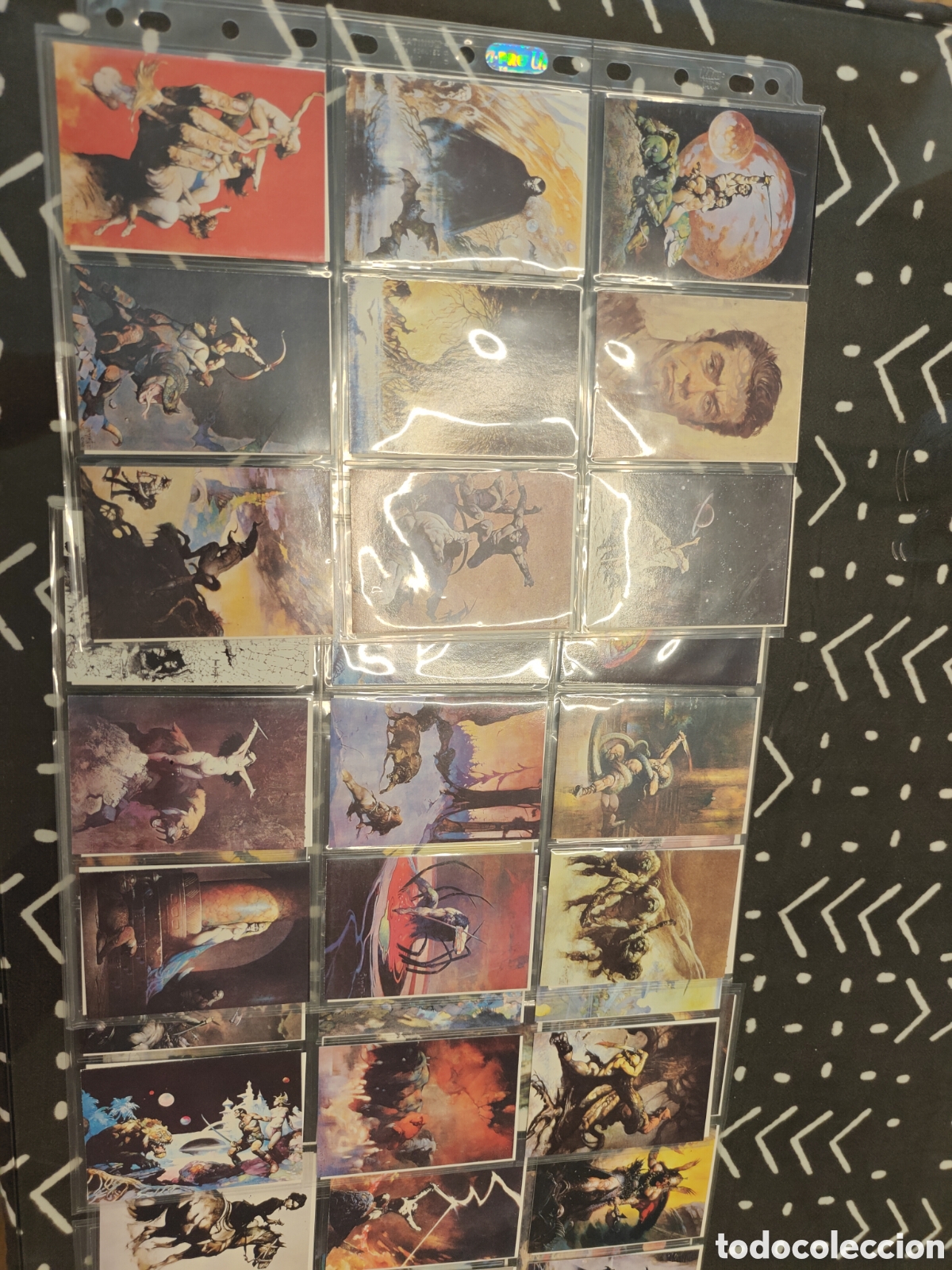 Trading cards: Frank Frazetta Trading Cards 1991 &ndash; Comic Images &ndash; Set completo 90 cartas