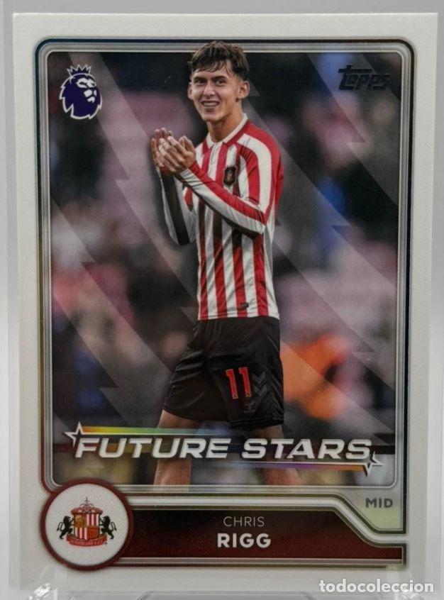 Trading cards: Chris Rigg #20 Future Stars Sunderland Topps Flagship Premier League 2026 2027