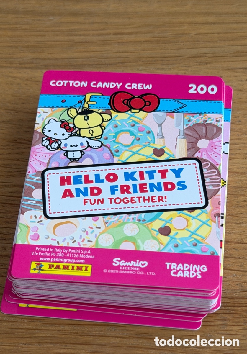 Trading cards: Cartas Hello Kitty And friends