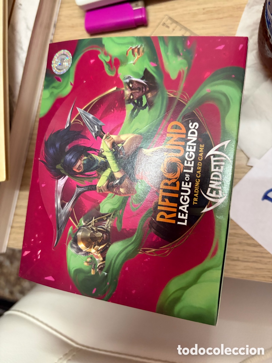 Trading cards: (D) riftbouns league legends caja con m&aacute;s de 200 cartas