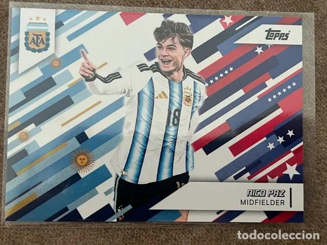 Trading cards: Nico Paz #38 Selecci&oacute;n Argentina Topps FC Official National Team 2026