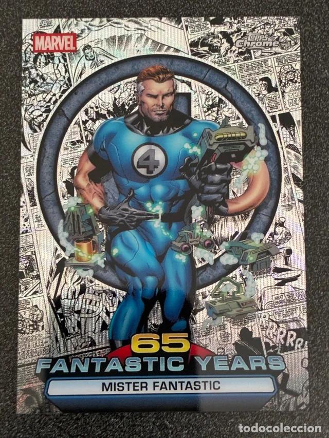 Trading cards: Mister Fantastic #EY-01 65 Fantastic Years Marvel Topps Chrome 2026
