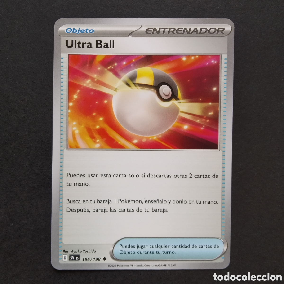 Trading cards: CARTA TCG - N&ordm; 196 - ULTRA BALL - ESCARLATA Y P&Uacute;RPURA - POK&Eacute;MON - EN ESPA&Ntilde;OL