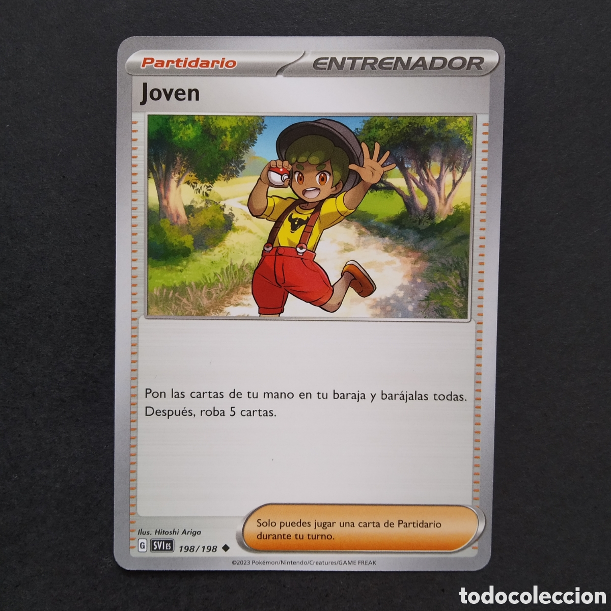 Trading cards: CARTA TCG - N&ordm; 198 - JOVEN - ESCARLATA Y P&Uacute;RPURA - POK&Eacute;MON - EN ESPA&Ntilde;OL
