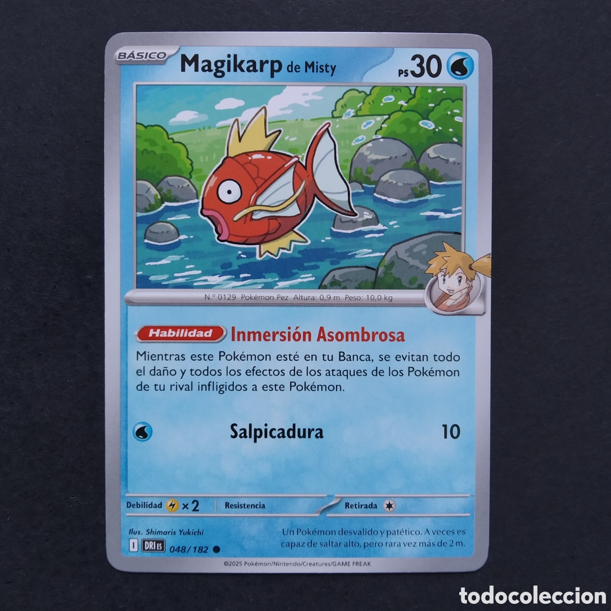 Trading cards: CARTA TCG - N&ordm; 048 - MAGIKARP DE MISTY - RIVALES PREDESTINADOS - POK&Eacute;MON - EN ESPA&Ntilde;OL