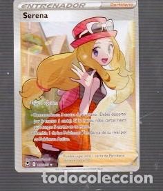 Trading cards: CROMO DE POK&Eacute;MON DE ENTRENADOR PARTIDARIO SERENA DEL A&Ntilde;O 2023