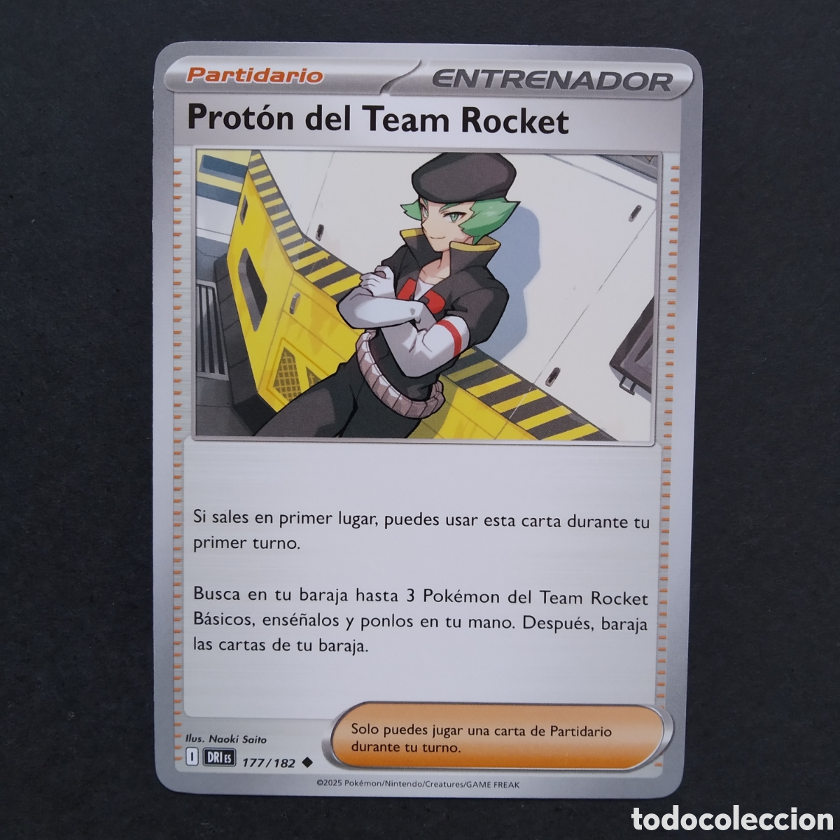 Trading cards: CARTA TCG - N&ordm; 177 - PROT&Oacute;N DEL TEAM ROCKET - RIVALES PREDESTINADOS - POK&Eacute;MON - EN ESPA&Ntilde;OL