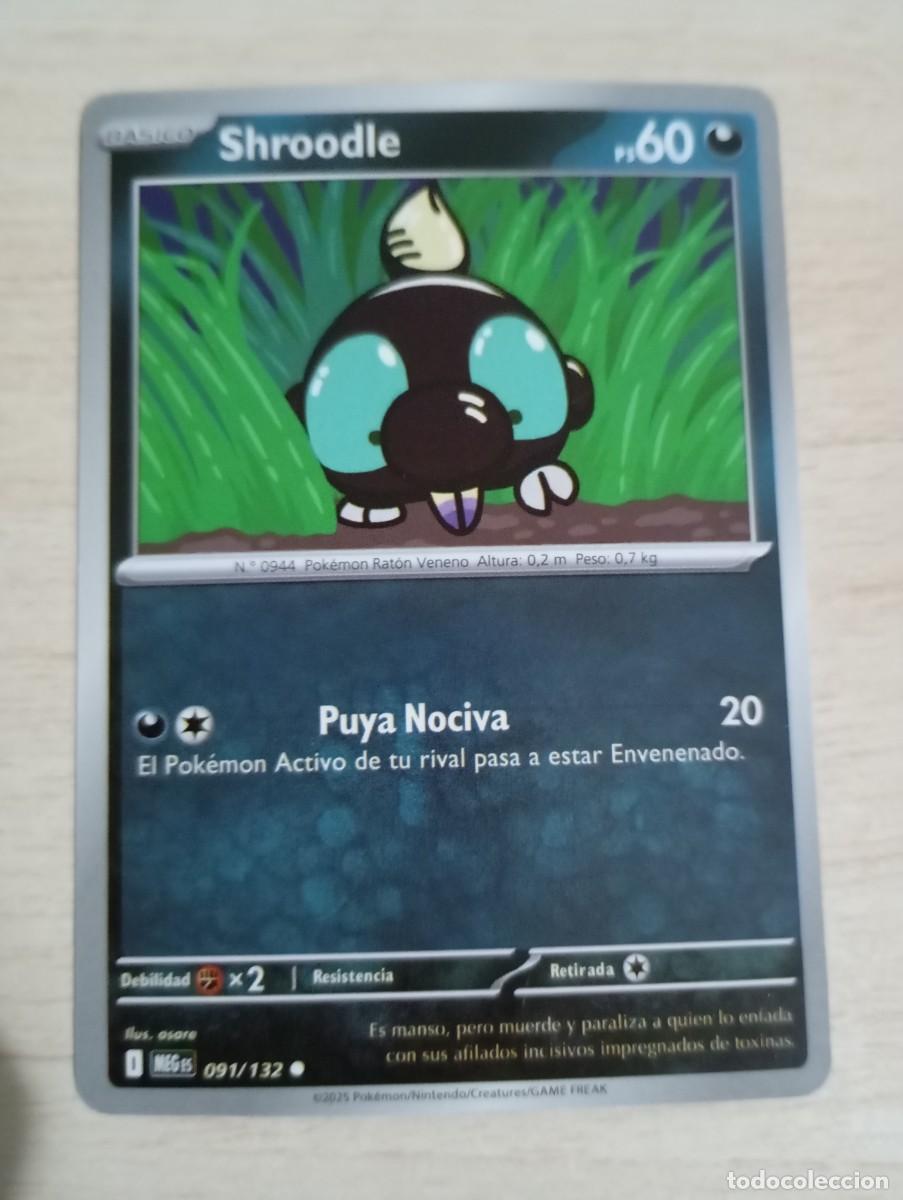 Trading cards: Carta Pok&eacute;mon Shroodle Proxy