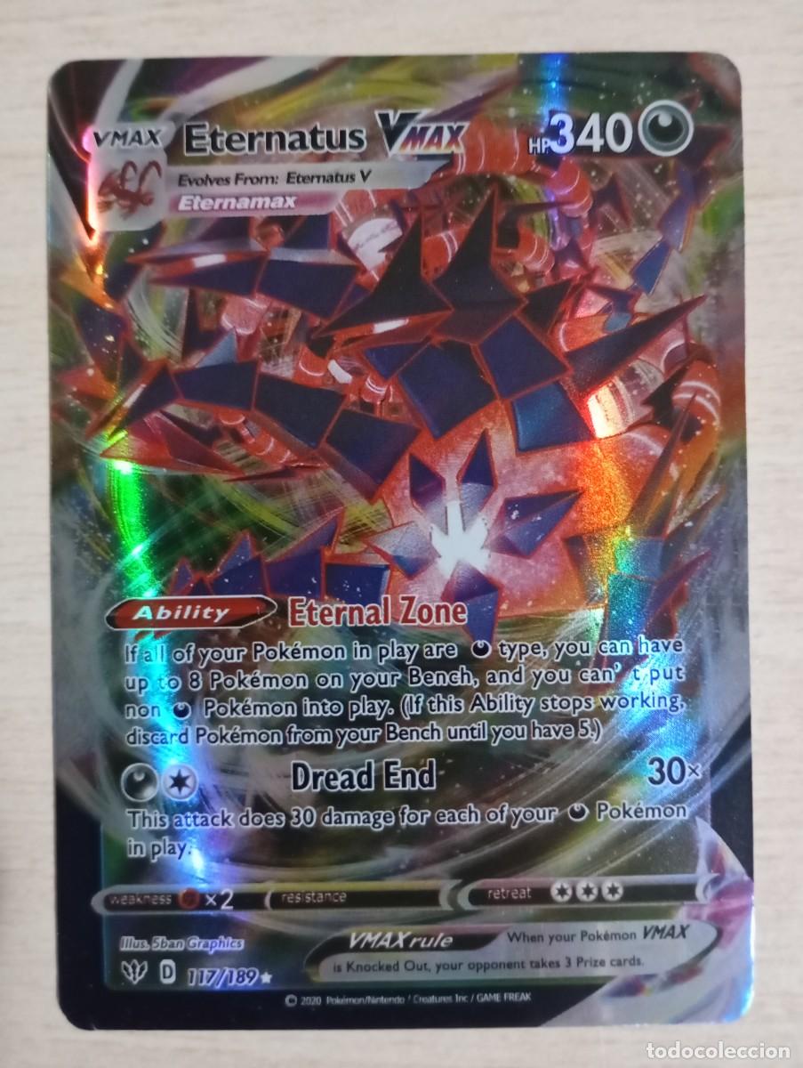 Trading cards: Carta Pok&eacute;mon Eternatus VMAX Holo Proxy