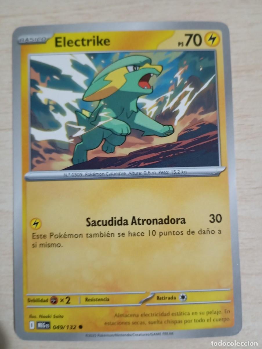 Trading cards: Carta Pok&eacute;mon Electrike Proxy - Foto 1
