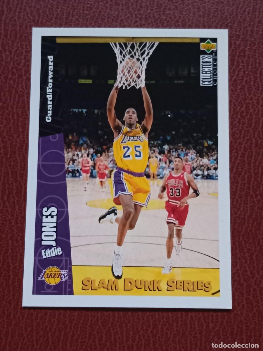 Trading cards: Card 16 Eddie Jones Upper Deck 1996-97 Slam Dunk Series