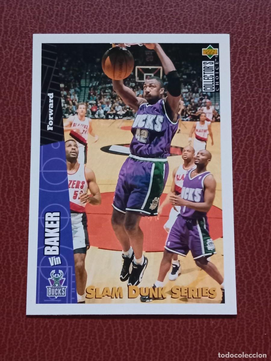 Trading cards: Card 20 Vin Baker Upper Deck 1996-97 Slam Dunk Series
