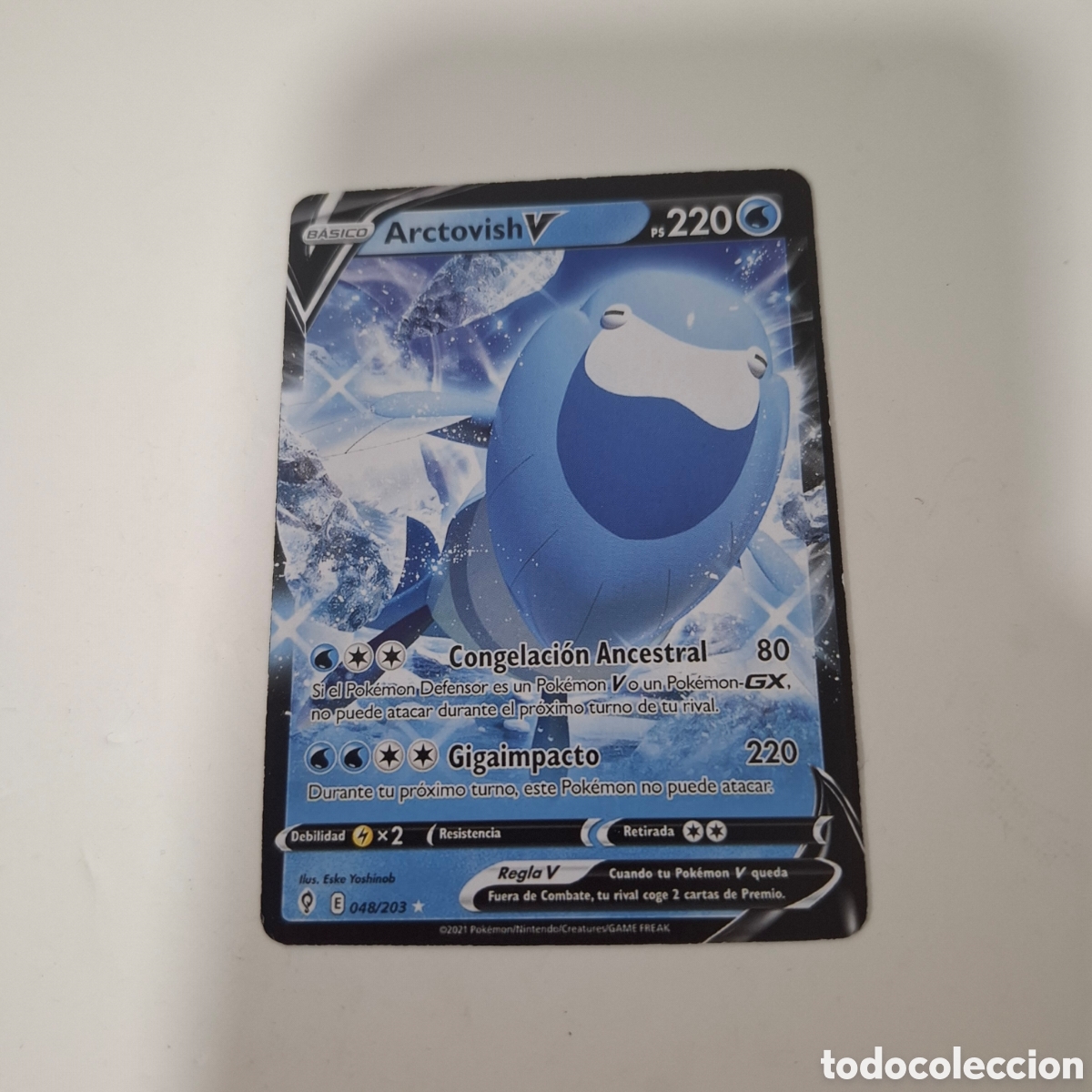 Trading cards: CARTA POKEMON CARD ARCTOVISH V