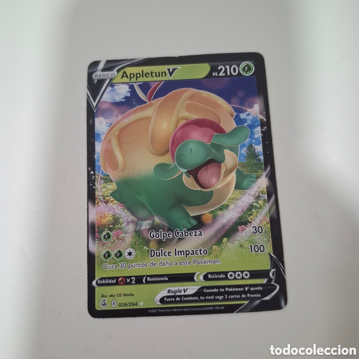 Trading cards: CARTA POKEMON CARD APPLETUN V