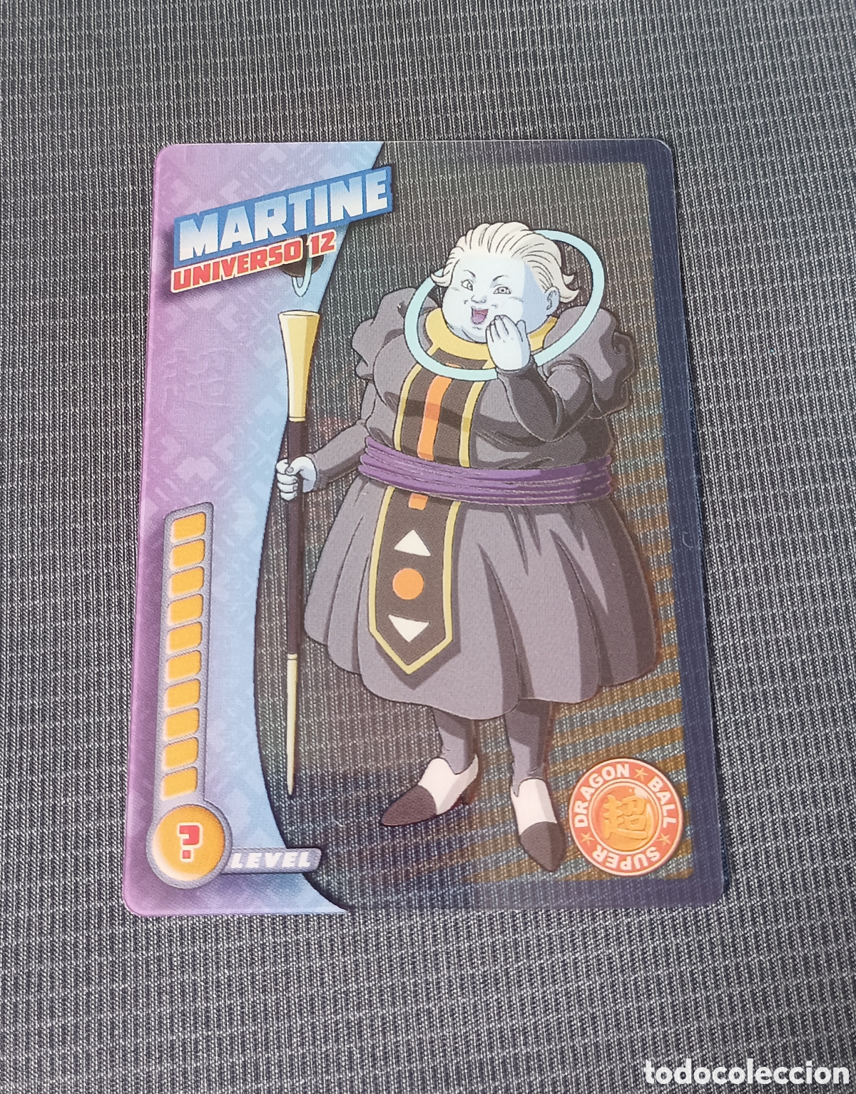 Trading cards: #98 Trading card Panini DRAGON BALL SUPER - Martine. Universo 12. Buen estado en general