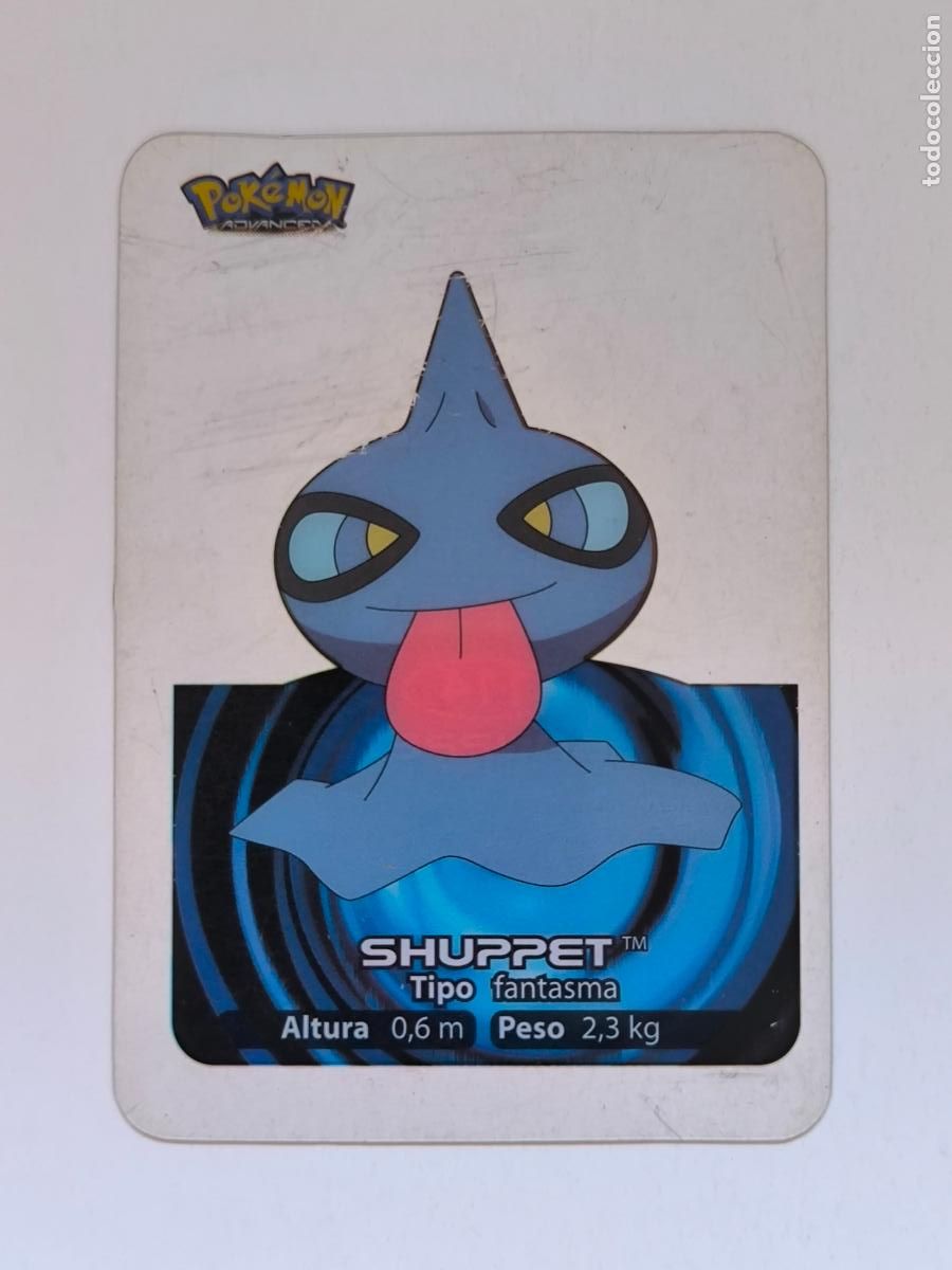 Trading cards: POKEMON ADVANCED LAMINCARDS - N&ordm; 114 SHUPPET - CARD / CARTA - EDIBAS 2006 (9ZC1)