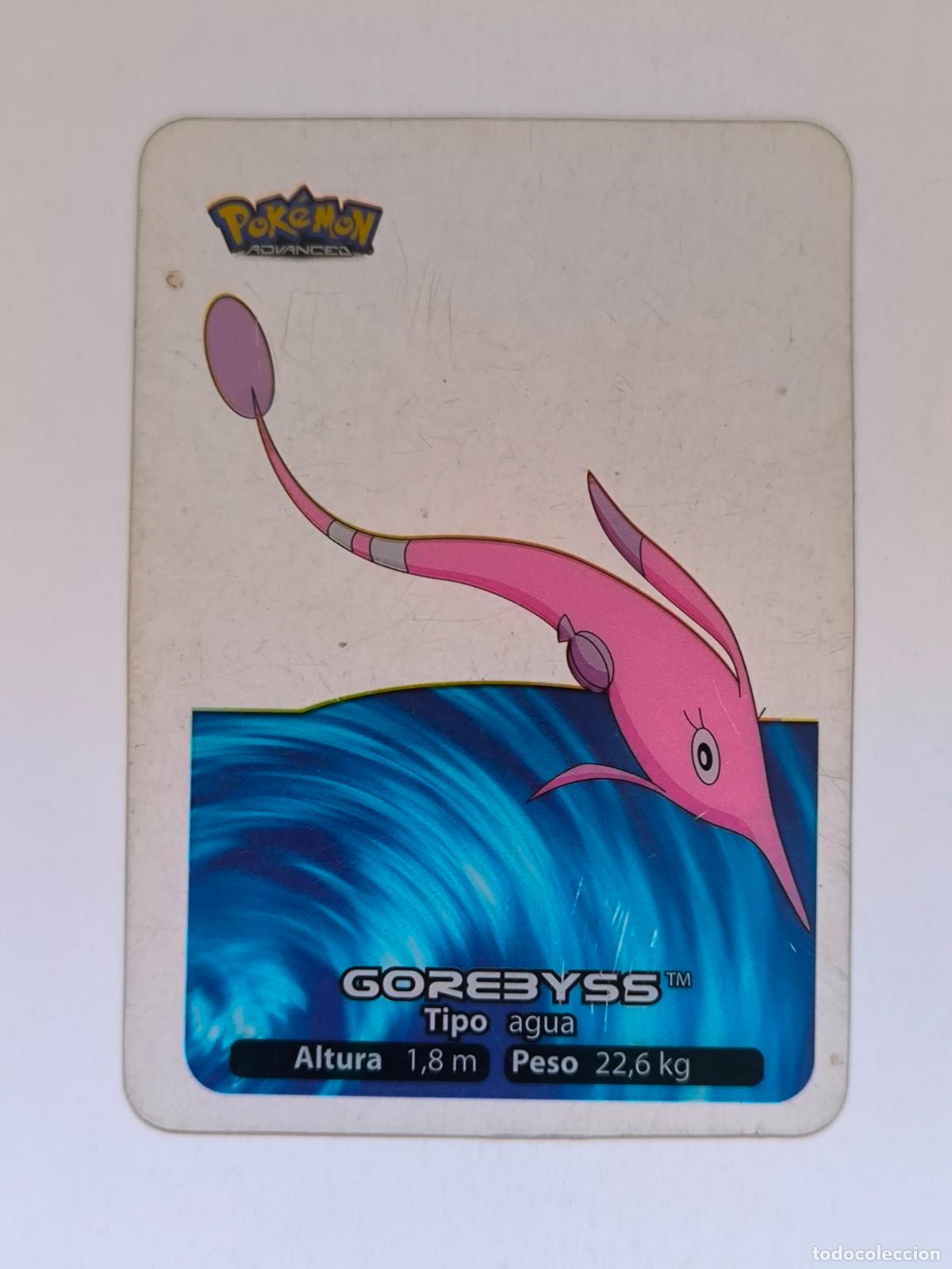 Trading cards: POKEMON ADVANCED LAMINCARDS - N&ordm; 132 GOREBYSS - CARD / CARTA - EDIBAS 2006 (9ZC1)
