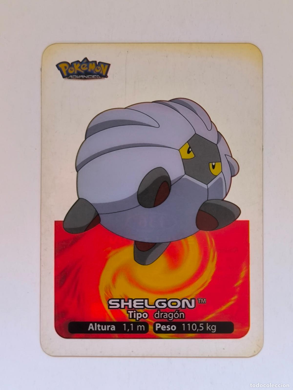 Trading cards: POKEMON ADVANCED LAMINCARDS - N&ordm; 136 SHELGON - CARD / CARTA - EDIBAS 2006 (9ZC1)