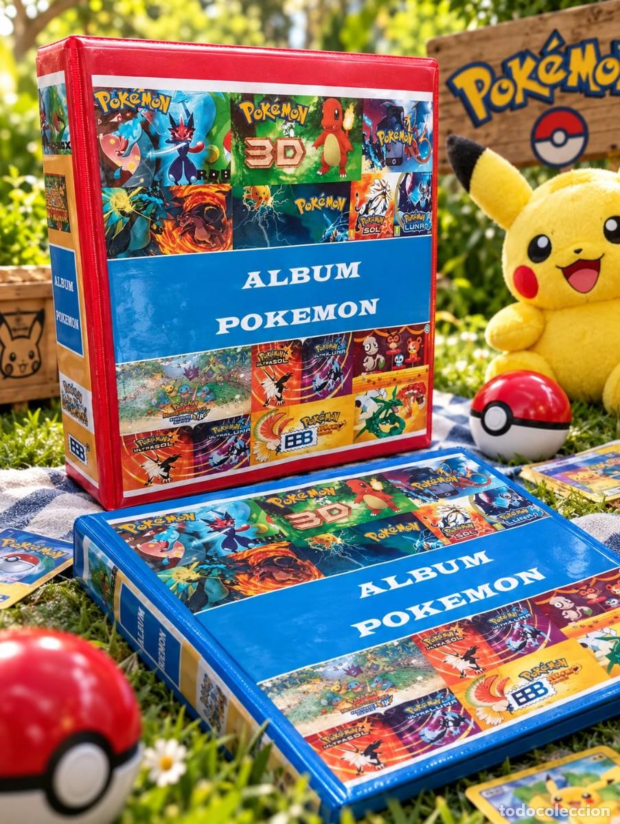 Trading cards: Album SUPERMAMUT gran capacidad. 4 Anillas 80/80/80 para cromos POKEMON