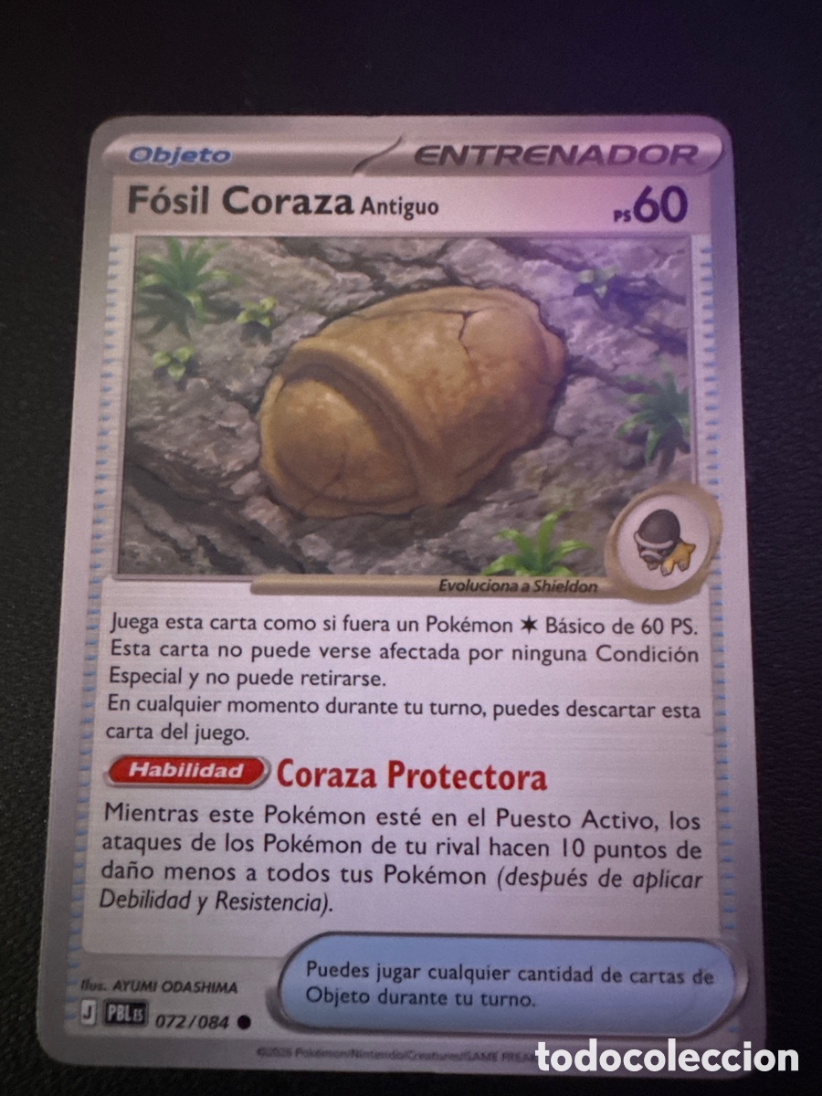 Trading cards: Carta pokemon objeto 072/084
