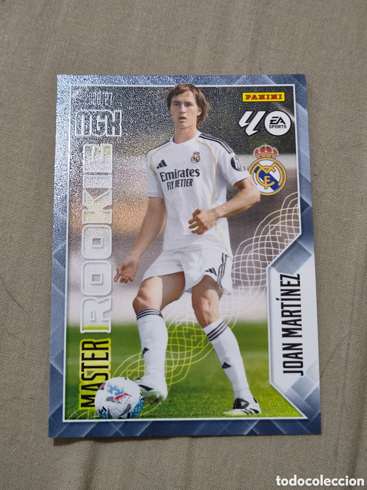 Trading cards: 413 - JOAN MART&Iacute;NEZ, REAL MADRID MASTER ROOKIE MEGACRACKS 2026 2027