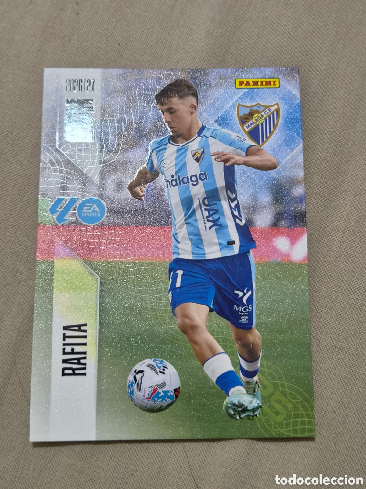Trading cards: 242 - RAFITA , M&Aacute;LAGA MEGACRACKS 2026 2027