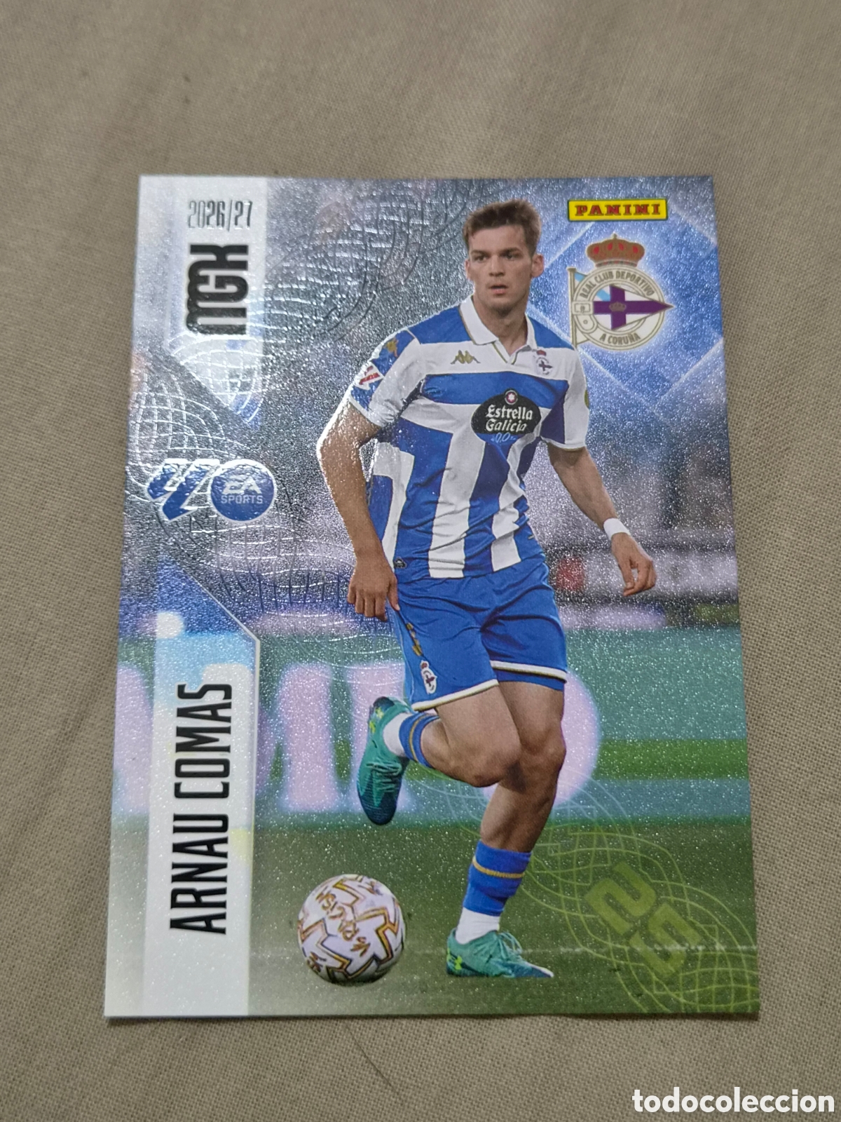 Trading cards: 134 - ARNAU COMAS - DEPORTIVO MEGACRACKS 2026 2027