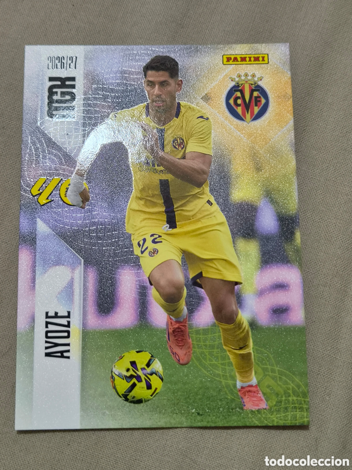 Trading cards: 377 - AYOZE - VILLARREAL MEGACRACKS 2026 2027