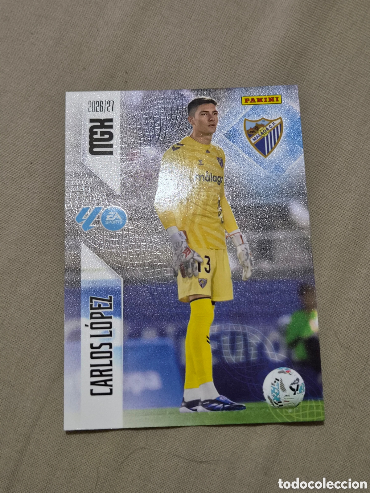 Trading cards: 237 - CARLOS L&Oacute;PEZ- M&Aacute;LAGA MEGACRACKS 2026 2027